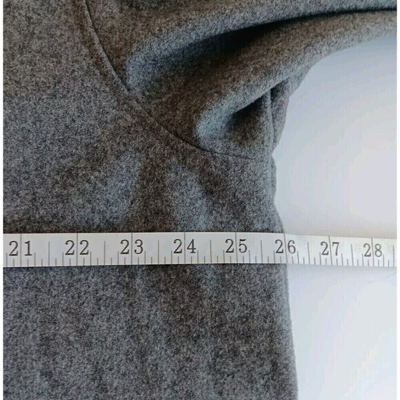 Chaps Men's Size L Wool Blend Gray Lined Full Zip Waistline Style Jacket/Coat - Picture 8 of 11